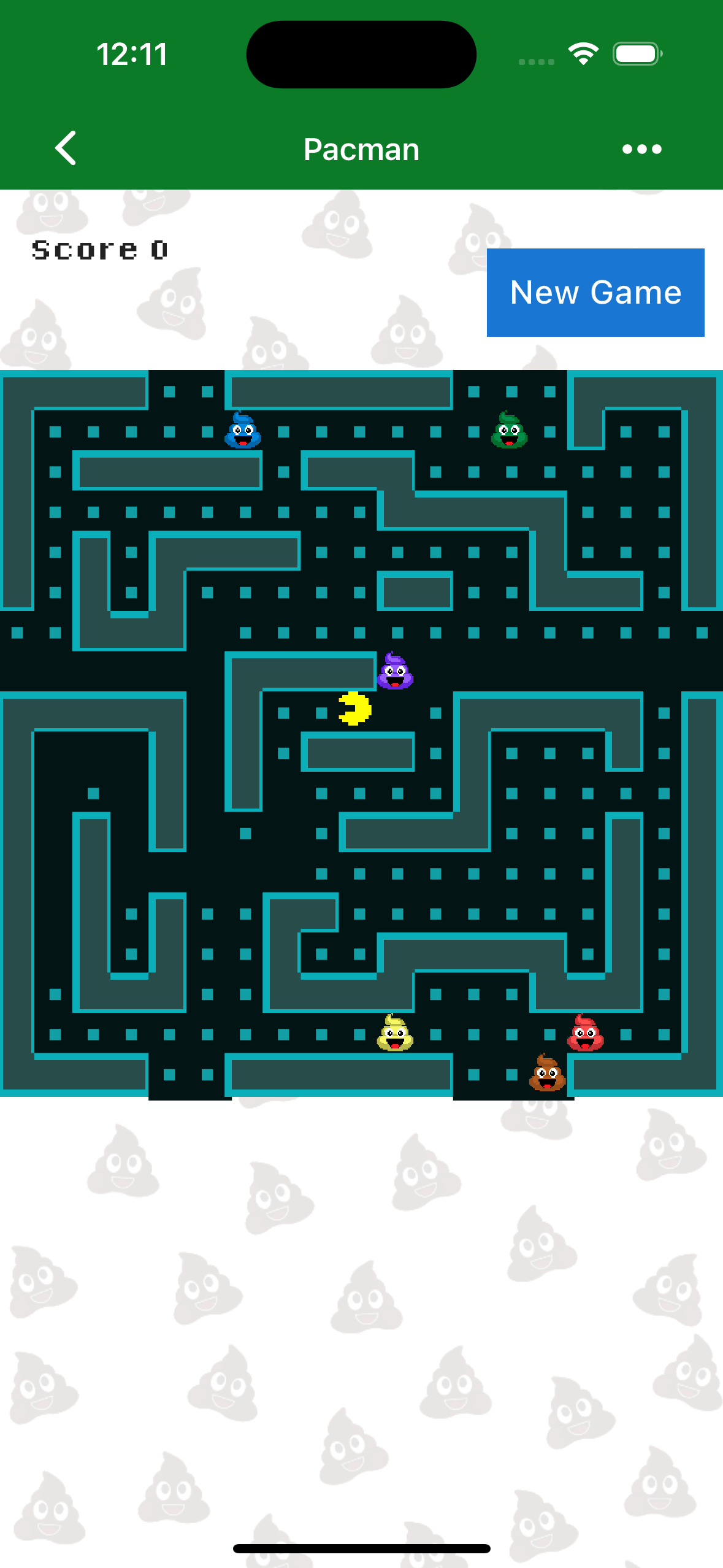 The Pacman maze